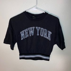 cropped shirt from forever 21